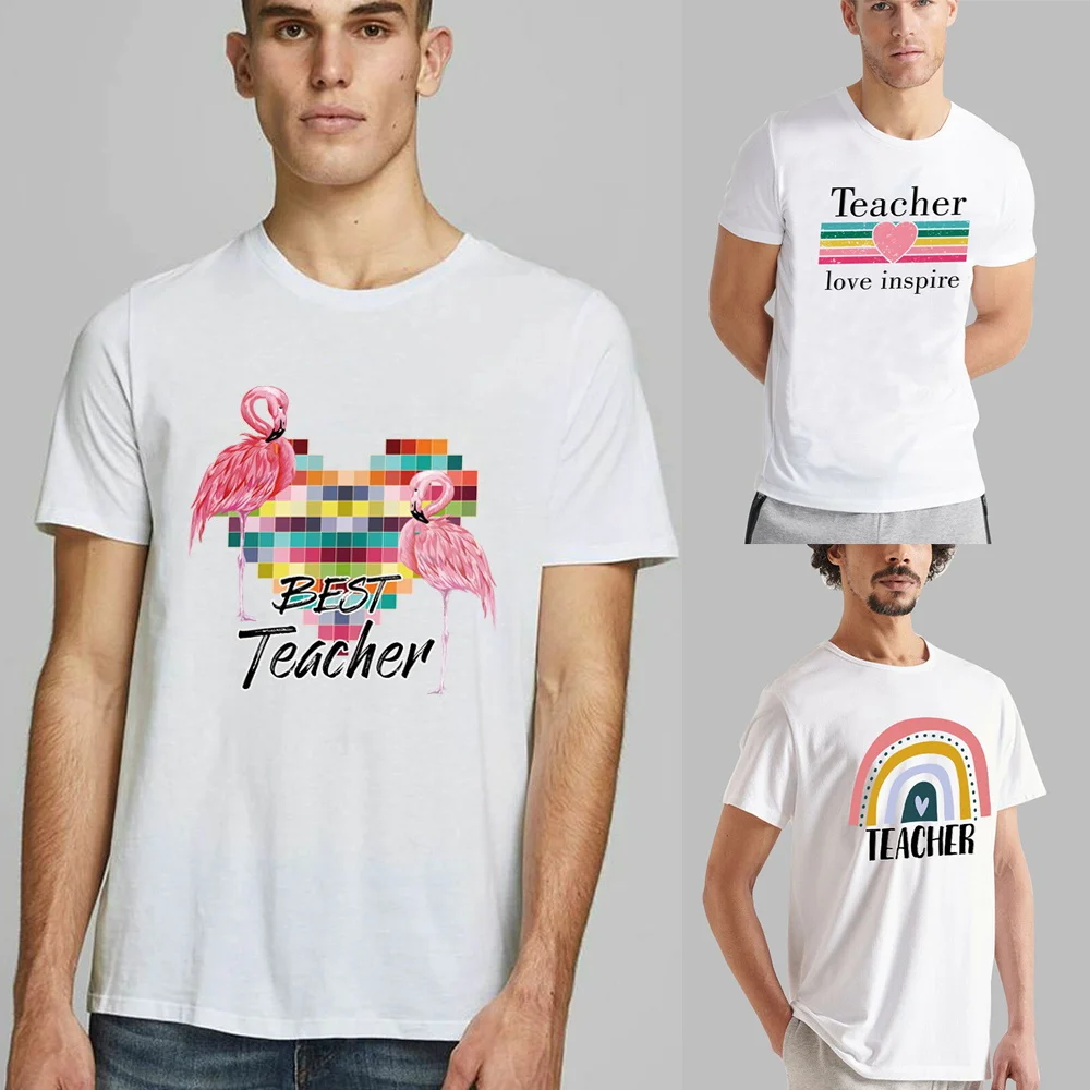 Fashion Men' Summer Loose Teacher Element Print T-shirt Round Neck Casual Shirt Summer Versatile T-shirt Short Sleeve Streetwear
Fashion Men' Summer Loose Teacher Element Print T-shirt Round Neck Casual Shirt Summer Versatile T-shirt Short Sleeve Streetwear