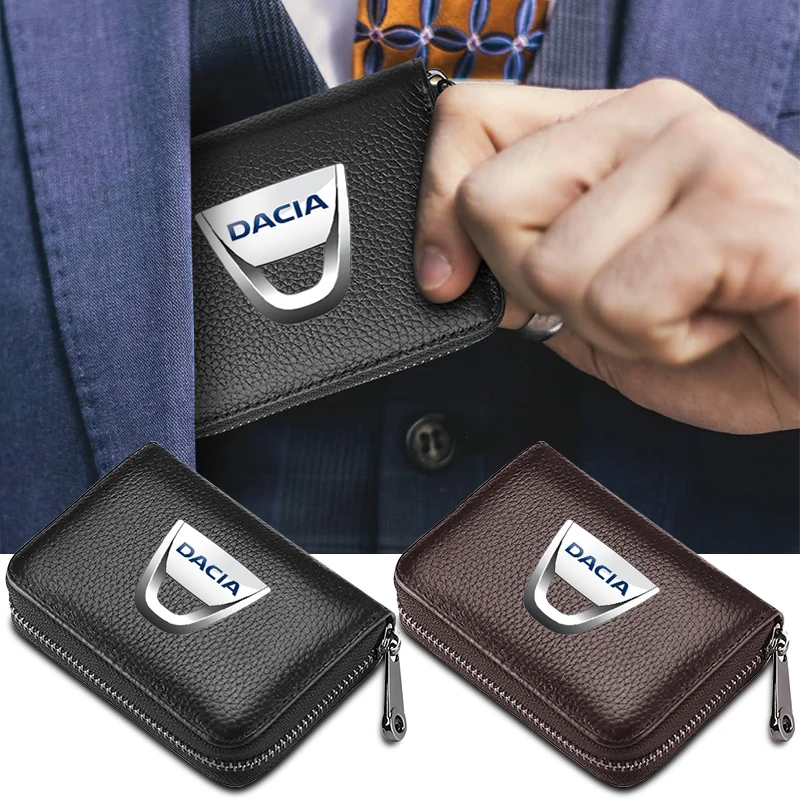 Car Leather Zipper Wallet Driver License Business Card Organizer Pouch For Dacia Duster Logan MCV Sandero Stepway Dokker Lodgy
Car Leather Zipper Wallet Driver License Business Card Organizer Pouch For Dacia Duster Logan MCV Sandero Stepway Dokker Lodgy