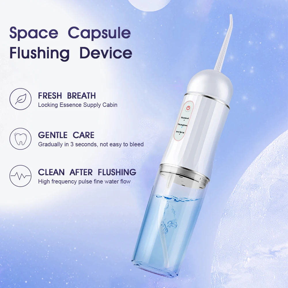 Dental Flusher Device Electric Oral Irrigator Teeth Cleaner Dental Calculus Remover Waterproof Wireless Portable Scaling Machine 
Dental Flusher Device Electric Oral Irrigator Teeth Cleaner Dental Calculus Remover Waterproof Wireless Portable Scaling Machine