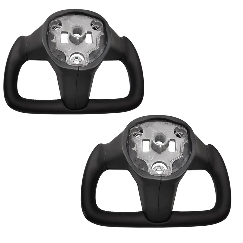 Yoke Style Steering Wheel With Cover & Button For Tesla Model 3 / Model Y 2017-2022 Black
Yoke Style Steering Wheel With Cover & Button For Tesla Model 3 / Model Y 2017-2022 Black