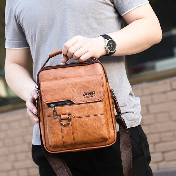 Messenger Bag Men Leather Shoulder Bags PU Leather Business Man Brown Black Side Crossbody Bag Small Handbag
Messenger Bag Men Leather Shoulder Bags PU Leather Business Man Brown Black Side Crossbody Bag Small Handbag