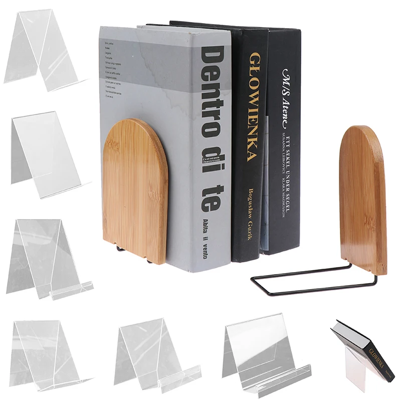 1pc Acrylic Book Display Stand Photo Frame Brochure Artwork Holder Organizer Watch Product Display Stand School Office Supplies
1pc Acrylic Book Display Stand Photo Frame Brochure Artwork Holder Organizer Watch Product Display Stand School Office Supplies