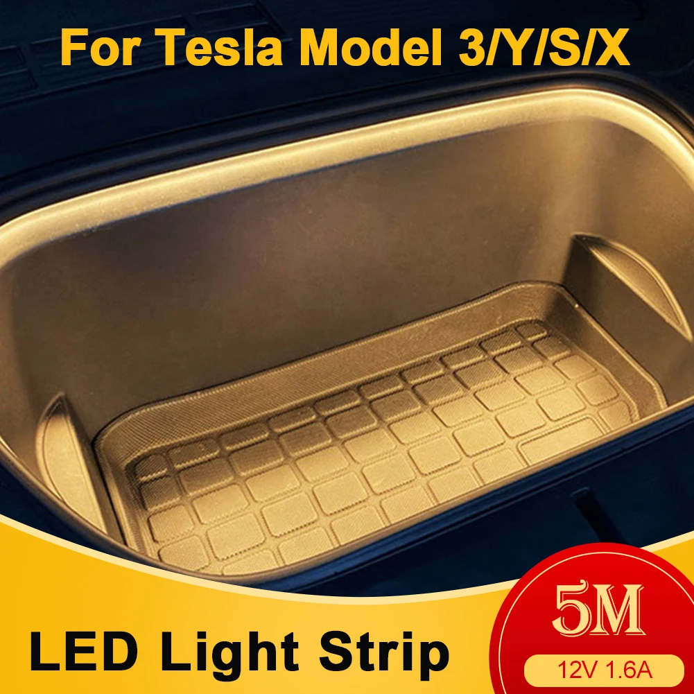 For 2022 Tesla Model 3 Y S X Car Front Trunk Intelligent Light Bar LED Strip Modified Lighting Waterproof Interior Decorative
For 2022 Tesla Model 3 Y S X Car Front Trunk Intelligent Light Bar LED Strip Modified Lighting Waterproof Interior Decorative