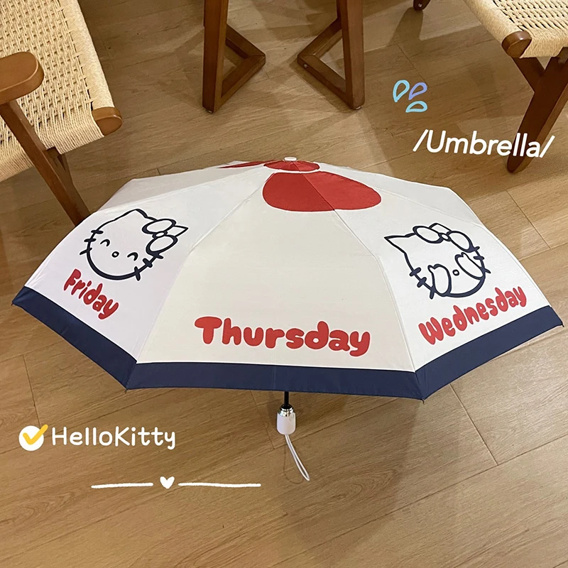 Kawaii Sanrios Hello Kitty Automatic Umbrella Cute Cartoon Portable Windproof Rain Women Parasol Foldable Umbrellas Sun Umbrella
Kawaii Sanrios Hello Kitty Automatic Umbrella Cute Cartoon Portable Windproof Rain Women Parasol Foldable Umbrellas Sun Umbrella