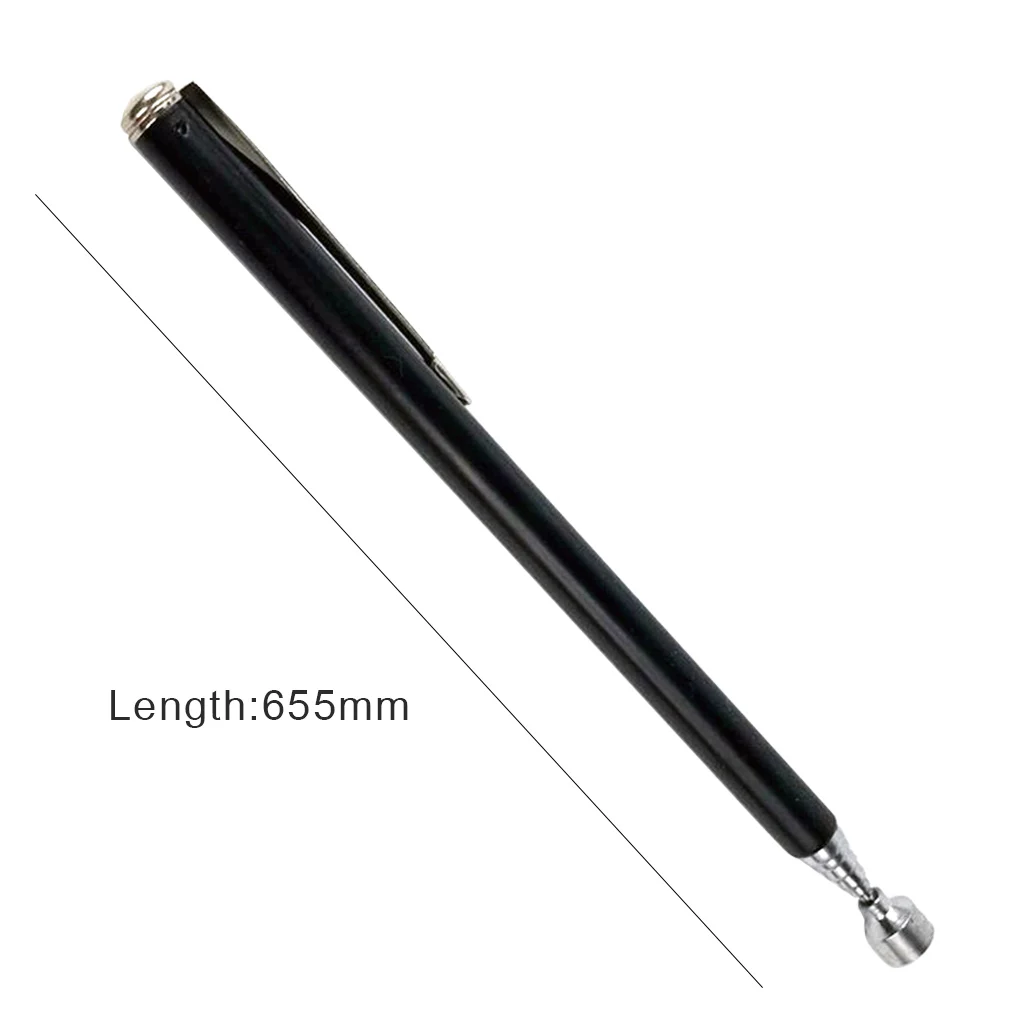 

1,5/2 фунта Магнитная портативная телескопическая палка-Палка с выдвижным магнитом ручной инструмент Регулируемая длина около 12,5 см