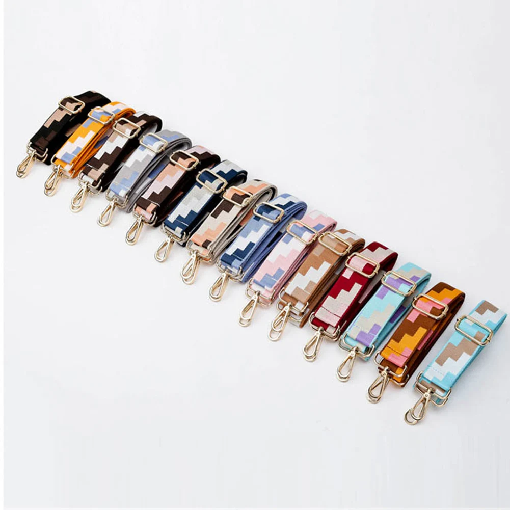 1Pcs New Rainbow Adjustable Bag Straps Nylon Belt Bag Strap Hanger Handbag Accessories for Women Decorative Bag Handle Ornament
1Pcs New Rainbow Adjustable Bag Straps Nylon Belt Bag Strap Hanger Handbag Accessories for Women Decorative Bag Handle Ornament