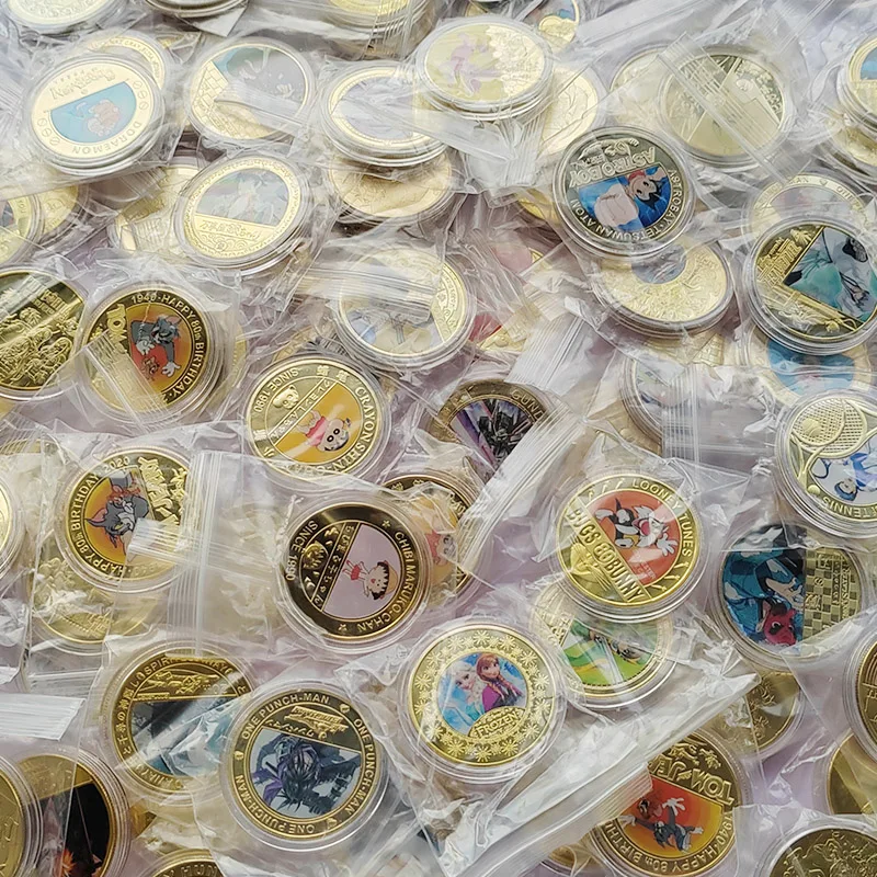 All Styles Japan Anime Gold Commemorative Coins Set Cartoon Souvenir Challenge Coin Birthday Gifts for Collection Kids Toy
All Styles Japan Anime Gold Commemorative Coins Set Cartoon Souvenir Challenge Coin Birthday Gifts for Collection Kids Toy