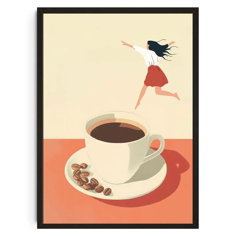 Ретро кофейный постер для дайвинга
Ретро кофейный постер для дайвинга