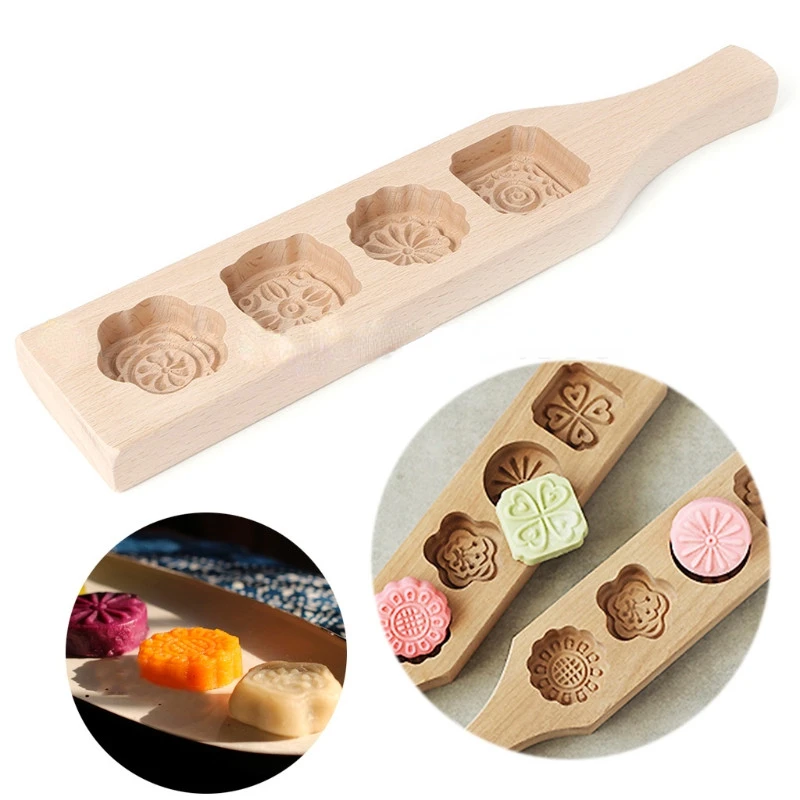 1PC Flower Moon Cake Mold Wooden Cake Mold Making Snowy Moon Cake Buns Mung Bean Cake Decoration Tool DIY Chocolate Baking
1PC Flower Moon Cake Mold Wooden Cake Mold Making Snowy Moon Cake Buns Mung Bean Cake Decoration Tool DIY Chocolate Baking