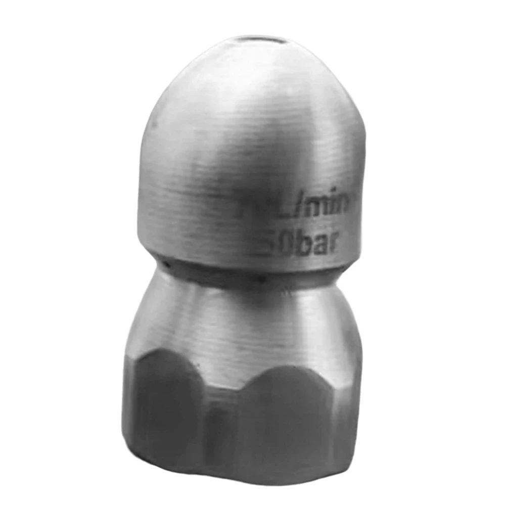 Pressure Washer Nozzle Durable Flusher G1/2inch Heavy Dut High Pressure Hose Jetter Parts Pipe Power Equipment
Pressure Washer Nozzle Durable Flusher G1/2inch Heavy Dut High Pressure Hose Jetter Parts Pipe Power Equipment