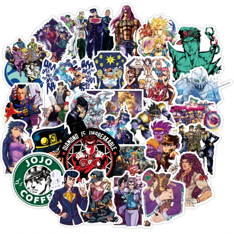 100pcs JoJo's Bizarre Adventure Sticker Pack Guitar Skateboard Waterproof Sticker Cute Anime Stickers Phone Case Laptop Sticker
100pcs JoJo's Bizarre Adventure Sticker Pack Guitar Skateboard Waterproof Sticker Cute Anime Stickers Phone Case Laptop Sticker