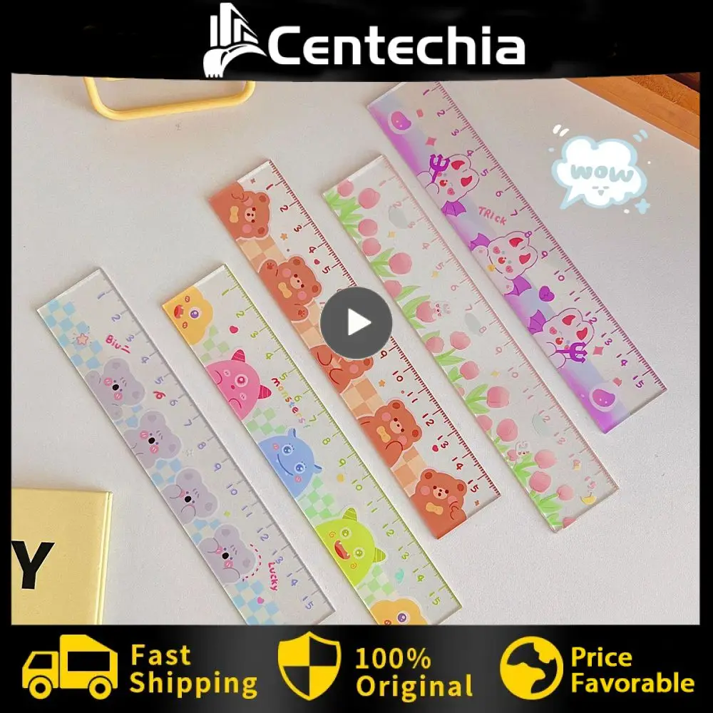 Fashion Cartoon School Supplies Convenient Scale Durable Cute Ruler Stationery Cute Student Stationery Popular Office 15 Cm Fun
Fashion Cartoon School Supplies Convenient Scale Durable Cute Ruler Stationery Cute Student Stationery Popular Office 15 Cm Fun