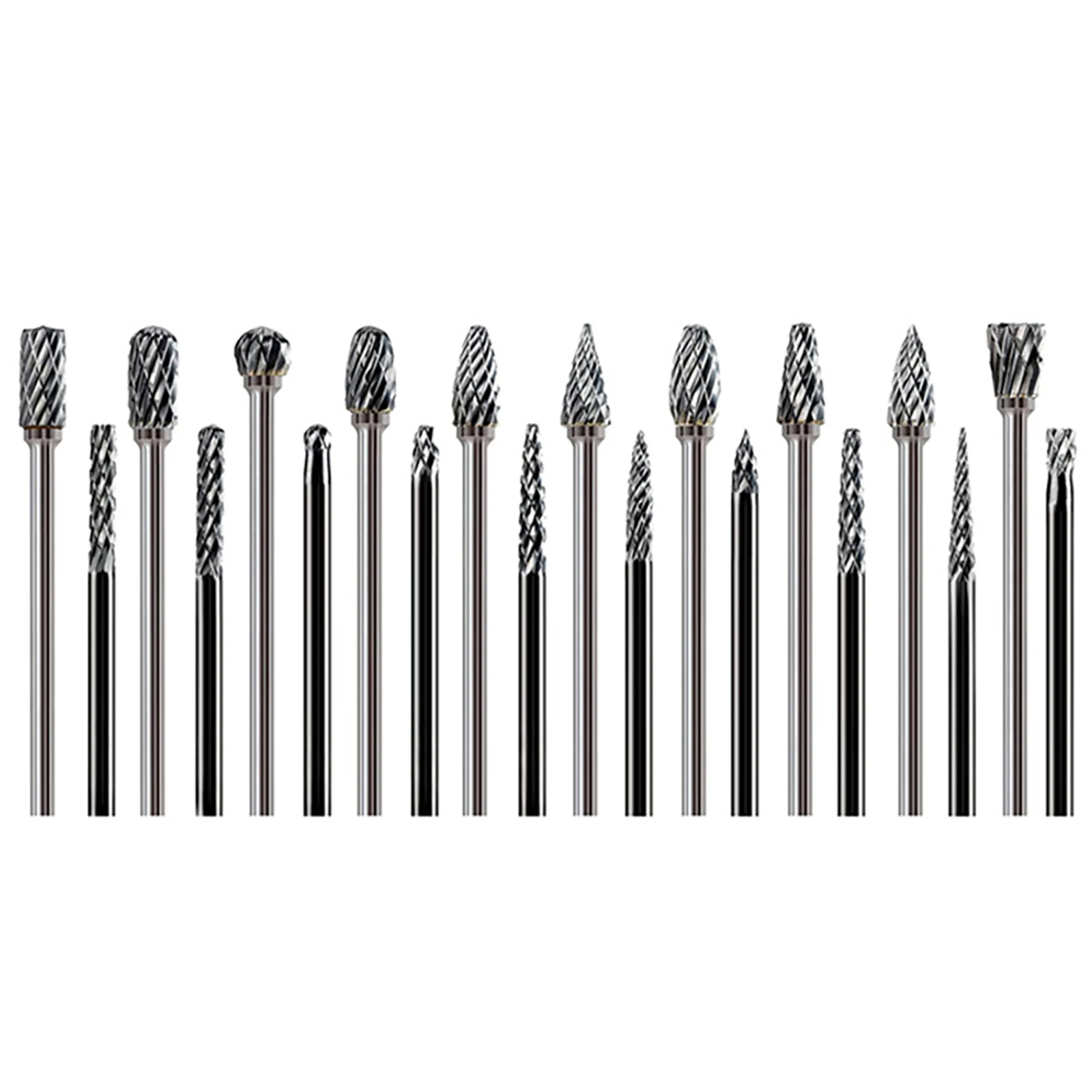 20pcs Tungsten Carbide Milling Cutter File Burr Suit Reamer Tools Cut Set 3mm/6mm Electric Rotary Tools Accessories Kit
20pcs Tungsten Carbide Milling Cutter File Burr Suit Reamer Tools Cut Set 3mm/6mm Electric Rotary Tools Accessories Kit