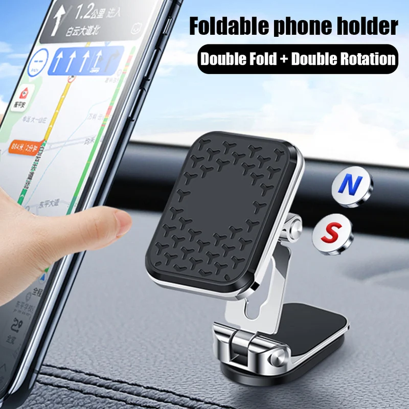 Magnetic Car Phone Holder Folding Mount Universal Mobile Cell Phone Stand GPS Support for IPhone 13 12 X Xiaomi Huawei Samsung
Magnetic Car Phone Holder Folding Mount Universal Mobile Cell Phone Stand GPS Support for IPhone 13 12 X Xiaomi Huawei Samsung