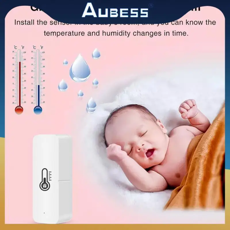 Беспроводной мини-датчик влажности и температуры с Wi-Fi
Беспроводной мини-датчик влажности и температуры с Wi-Fi