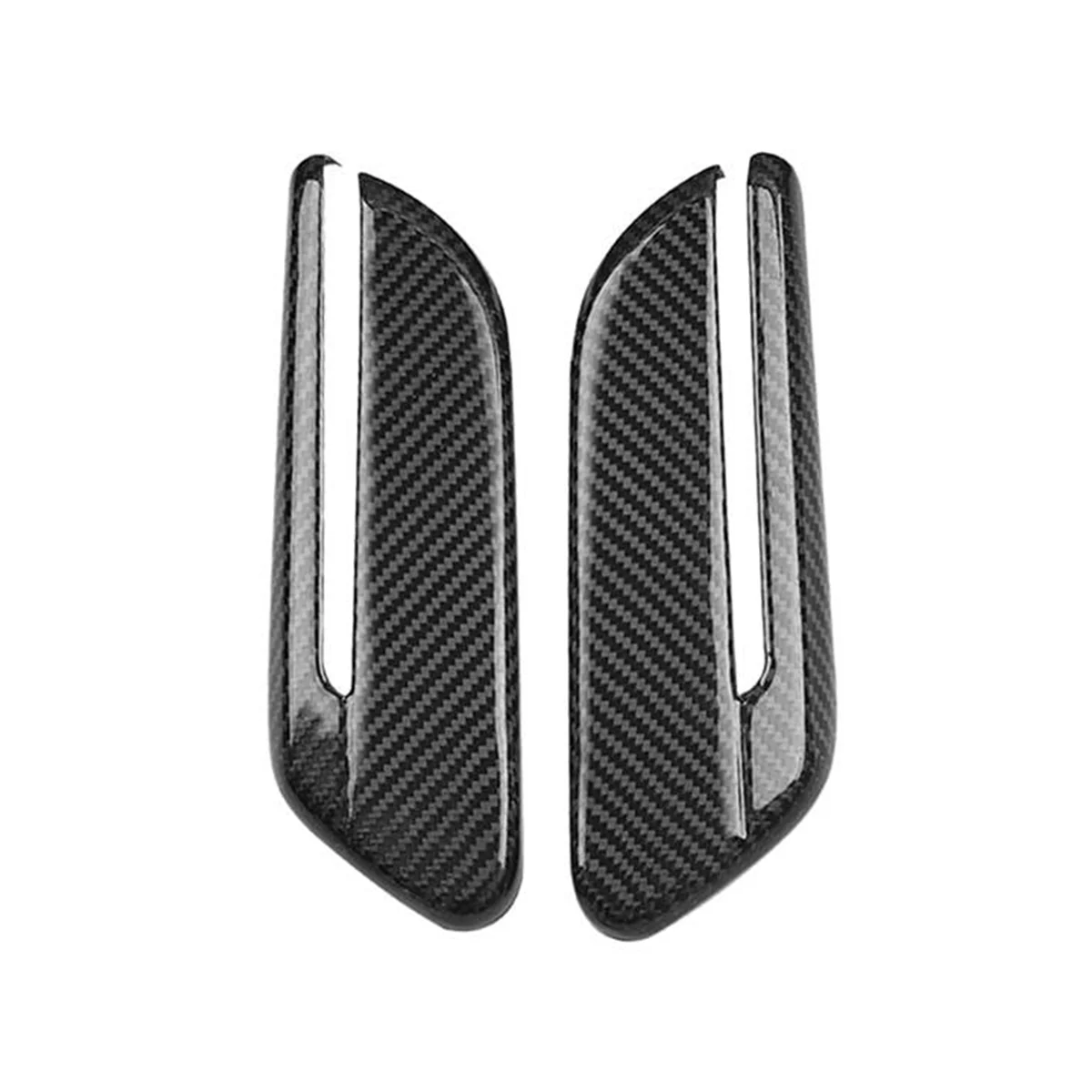 

1 пара автомобильных боковых поворотных сигналов из углеродного волокна, отделка, наклейка для крыла, украшение для MINI Cooper F55 F56 F57 2021 2022