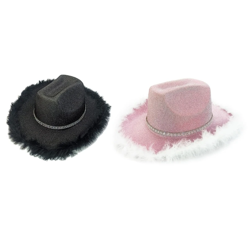 Новинка 2023, шапка Cowgirl с перьями, головной убор для девичника, ковбойская шляпа с перьями, свадебная Федора, блестящая шапка Cowgirl, Свадебная ж...
Новинка 2023, шапка Cowgirl с перьями, головной убор для девичника, ковбойская шляпа с перьями, свадебная Федора, блестящая шапка Cowgirl, Свадебная ж...