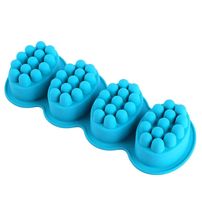 PRZY PR378 Massage Soap Bar Mold Mold Silicone 4 Cavities For DIY Soap Making Ellipse Shape Massage Mold Resin Clay Moulds
PRZY PR378 Massage Soap Bar Mold Mold Silicone 4 Cavities For DIY Soap Making Ellipse Shape Massage Mold Resin Clay Moulds