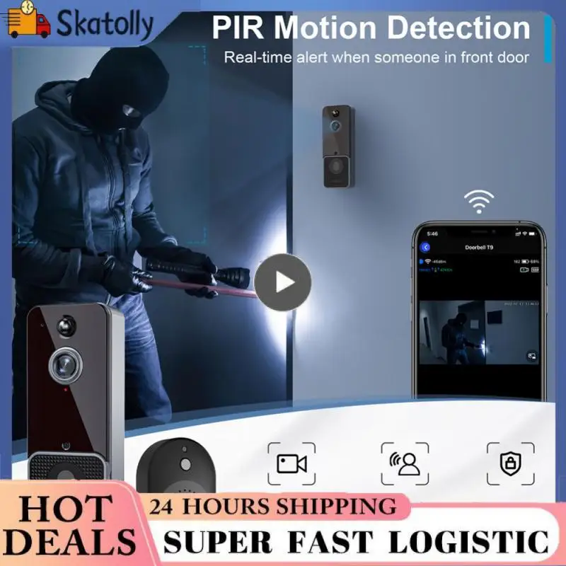 720p Wireless Video Intercom Outdoor Digital Visual Intercom Wifi Video Doorbell Electronic Door Bell Wifi Smart Home Waterproof 
720p Wireless Video Intercom Outdoor Digital Visual Intercom Wifi Video Doorbell Electronic Door Bell Wifi Smart Home Waterproof