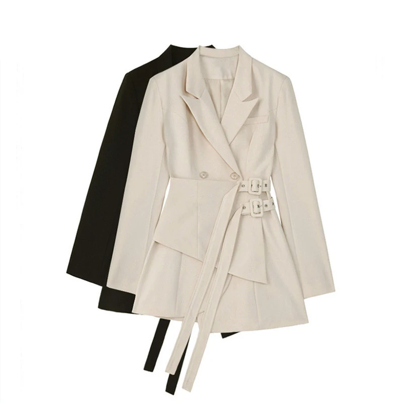2022 New Women Office Irregular Spliced Blazer Vintage Oversize Coat Fashion Notched Collar Long Sleeve Ladies Outerwear Jacket
2022 New Women Office Irregular Spliced Blazer Vintage Oversize Coat Fashion Notched Collar Long Sleeve Ladies Outerwear Jacket