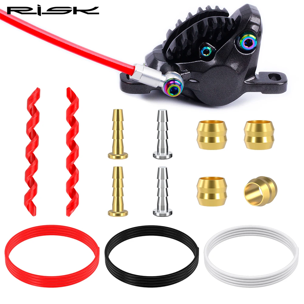 For Shimano Magura Sram SM-BH59 BH90 Compression Bushing&Needle RISK Bicycle Hydraulic Disc Brake Hose Kit Tube Pipe Housing Set
For Shimano Magura Sram SM-BH59 BH90 Compression Bushing&Needle RISK Bicycle Hydraulic Disc Brake Hose Kit Tube Pipe Housing Set
