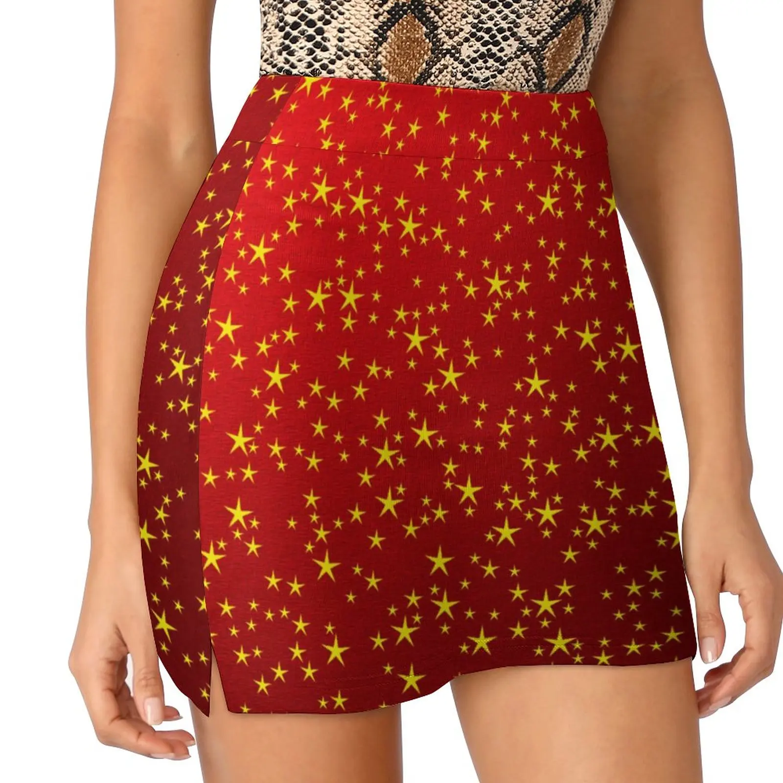 Elegant Stars Skirt Female Modern Retro Print Cute Mini Skirts Spring Harajuku High-waisted Custom Oversize Casual A-line Skirt
Elegant Stars Skirt Female Modern Retro Print Cute Mini Skirts Spring Harajuku High-waisted Custom Oversize Casual A-line Skirt