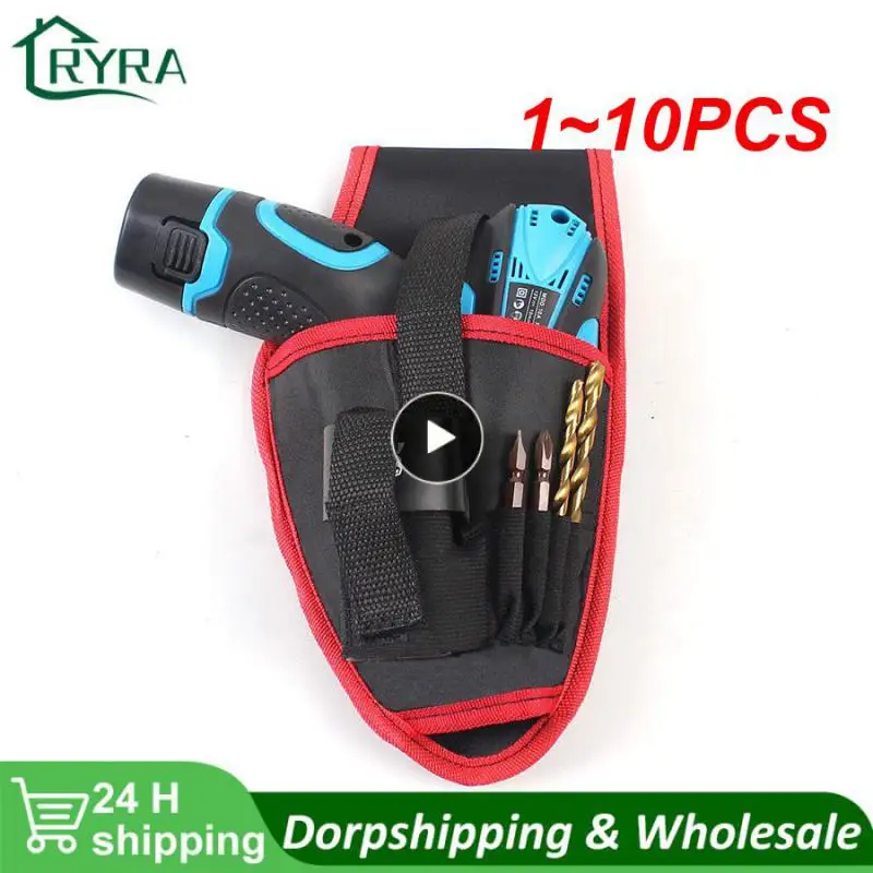 1~10PCS Electric Belt Waist Tool Bag Professional Oxford Wrench Hammer Screwdriver Drill Holster Porch Tool Bag
1~10PCS Electric Belt Waist Tool Bag Professional Oxford Wrench Hammer Screwdriver Drill Holster Porch Tool Bag