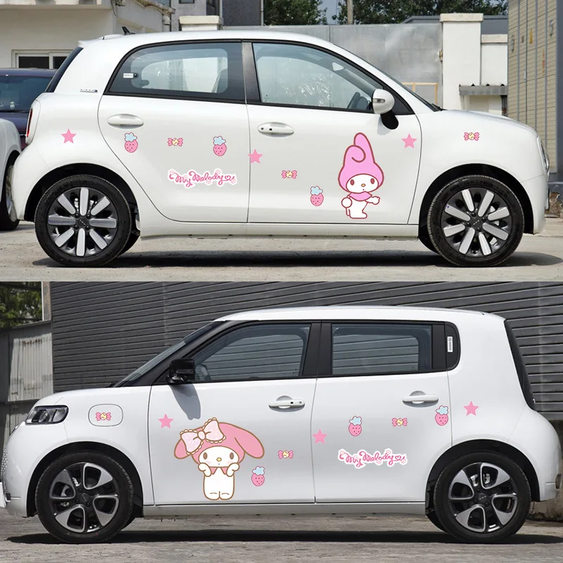 Kawaii Sanrios Series Anime My Melody Cartoon Cute Car Full Body Stickers Cute Girl Heart Creativity Car Door Latte Stickers
Kawaii Sanrios Series Anime My Melody Cartoon Cute Car Full Body Stickers Cute Girl Heart Creativity Car Door Latte Stickers