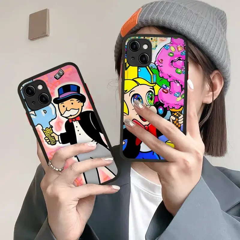 Cartoon Luxury Dollar MonopolyS Phone Case for iPhone 14 11 12 13 Mini Pro Max 8 7 Plus X XR XS MAX Translucent Matte Cover
Cartoon Luxury Dollar MonopolyS Phone Case for iPhone 14 11 12 13 Mini Pro Max 8 7 Plus X XR XS MAX Translucent Matte Cover