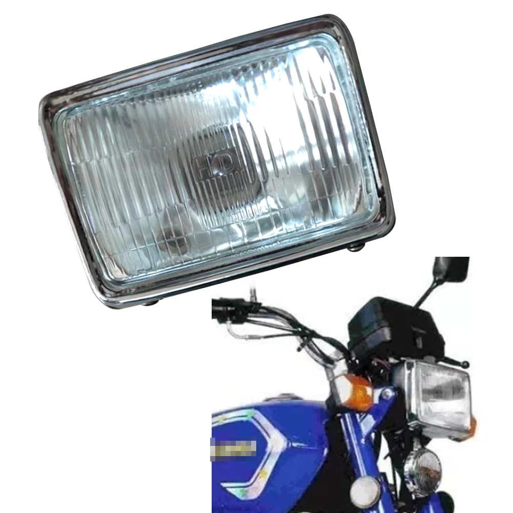 

Motorcycle Front Headlight Head Light for Suzuki Haojue Qingqi Jincheng A100 AX100 100cc 2-Stroke Electrical Front Lamp