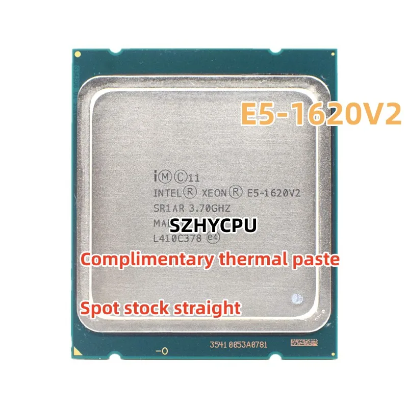 

Used Intel Xeon E5 1620 V2 3.7GHz Quad-Core Eight-Thread CPU Processor 10M 130W E5 1620v2 LGA 2011