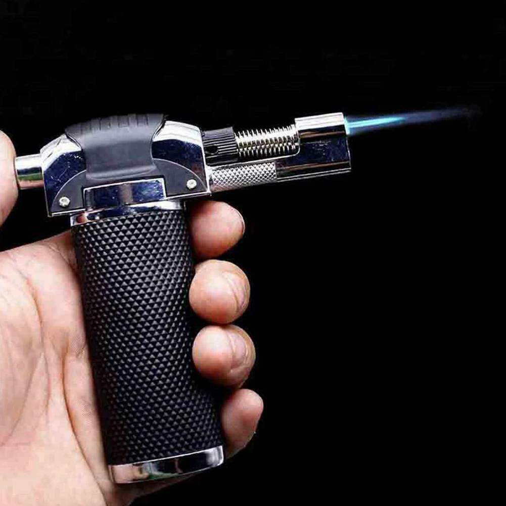 Brazing Blowtorch Lighters 115mm 1300 Degrees Temperature Butane Torch With Base For DIY Welding Micro Pulse Igniters
Brazing Blowtorch Lighters 115mm 1300 Degrees Temperature Butane Torch With Base For DIY Welding Micro Pulse Igniters