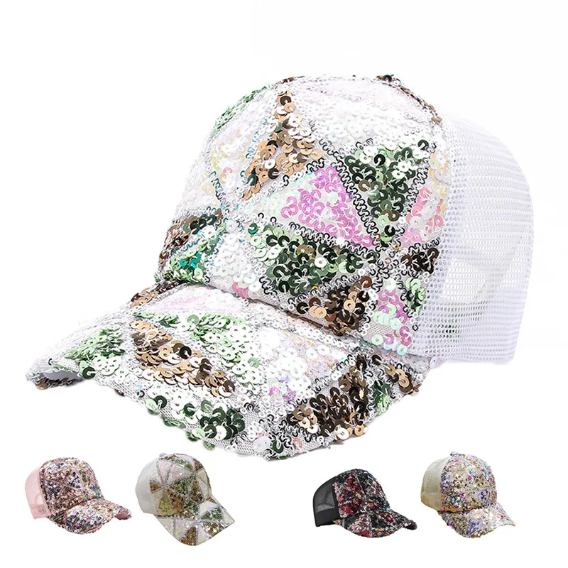 Fashion Designer Women Hats Sequined Baseball Caps Peaked Cap Fashion Net Kpop Sunscreen Shade Outdoor Snapback Hats for Women
Fashion Designer Women Hats Sequined Baseball Caps Peaked Cap Fashion Net Kpop Sunscreen Shade Outdoor Snapback Hats for Women
