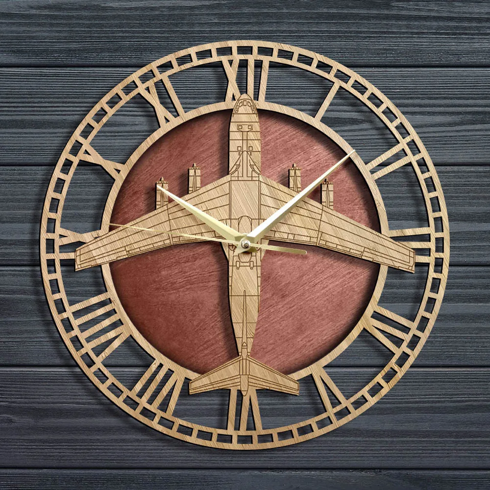 30cm Modern Wood Wall Clock Heavy Duty Transporter Shaped Wooden Craft Clock Home Decor for Bar Living Room Study Office
30cm Modern Wood Wall Clock Heavy Duty Transporter Shaped Wooden Craft Clock Home Decor for Bar Living Room Study Office