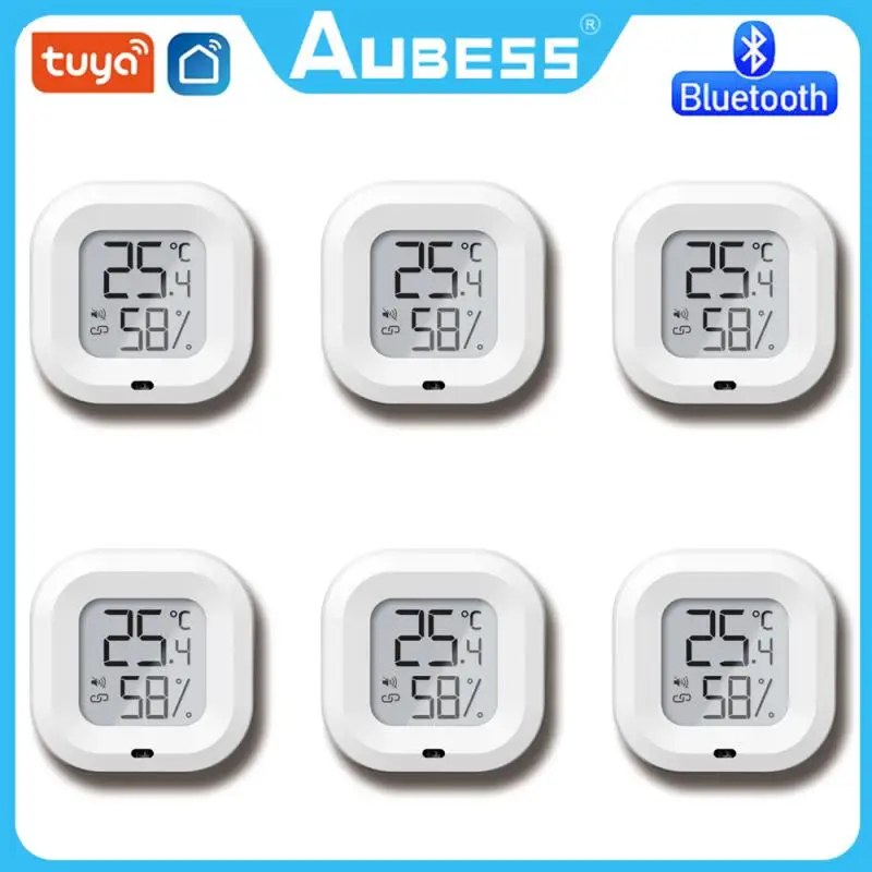 Беспроводной смарт-Термометр-Гигрометр AUBESS Tuya с Bluetooth 
Беспроводной смарт-Термометр-Гигрометр AUBESS Tuya с Bluetooth