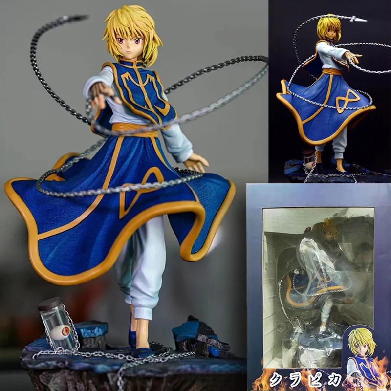 Новинка 33 см аниме фигурка Hunter X Hunter Kurapika/alluka Zoldyck фигурка Гон Фрикс/killua Zoldyck фигурка модель куклы игрушки
Новинка 33 см аниме фигурка Hunter X Hunter Kurapika/alluka Zoldyck фигурка Гон Фрикс/killua Zoldyck фигурка модель куклы игрушки