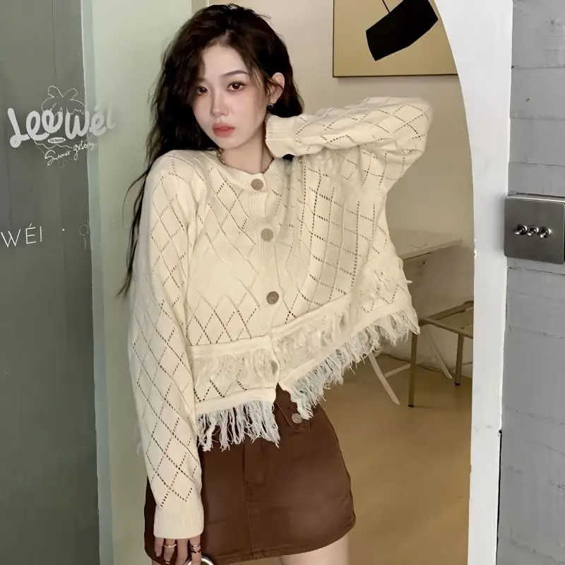 Women Sweater Knitted Cardigan Oversize Sweater Woman Cashmere Pullover Tops Long Sleeve Maxi Vintage Y2k 2023 New
Women Sweater Knitted Cardigan Oversize Sweater Woman Cashmere Pullover Tops Long Sleeve Maxi Vintage Y2k 2023 New