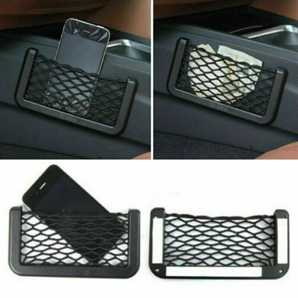 3PCS Car Storage Net Bag 8444444 Auto Seat Back Elastic String Mesh Bag Phone Holder Pocket Organizer Interior Accessories
3PCS Car Storage Net Bag 8444444 Auto Seat Back Elastic String Mesh Bag Phone Holder Pocket Organizer Interior Accessories