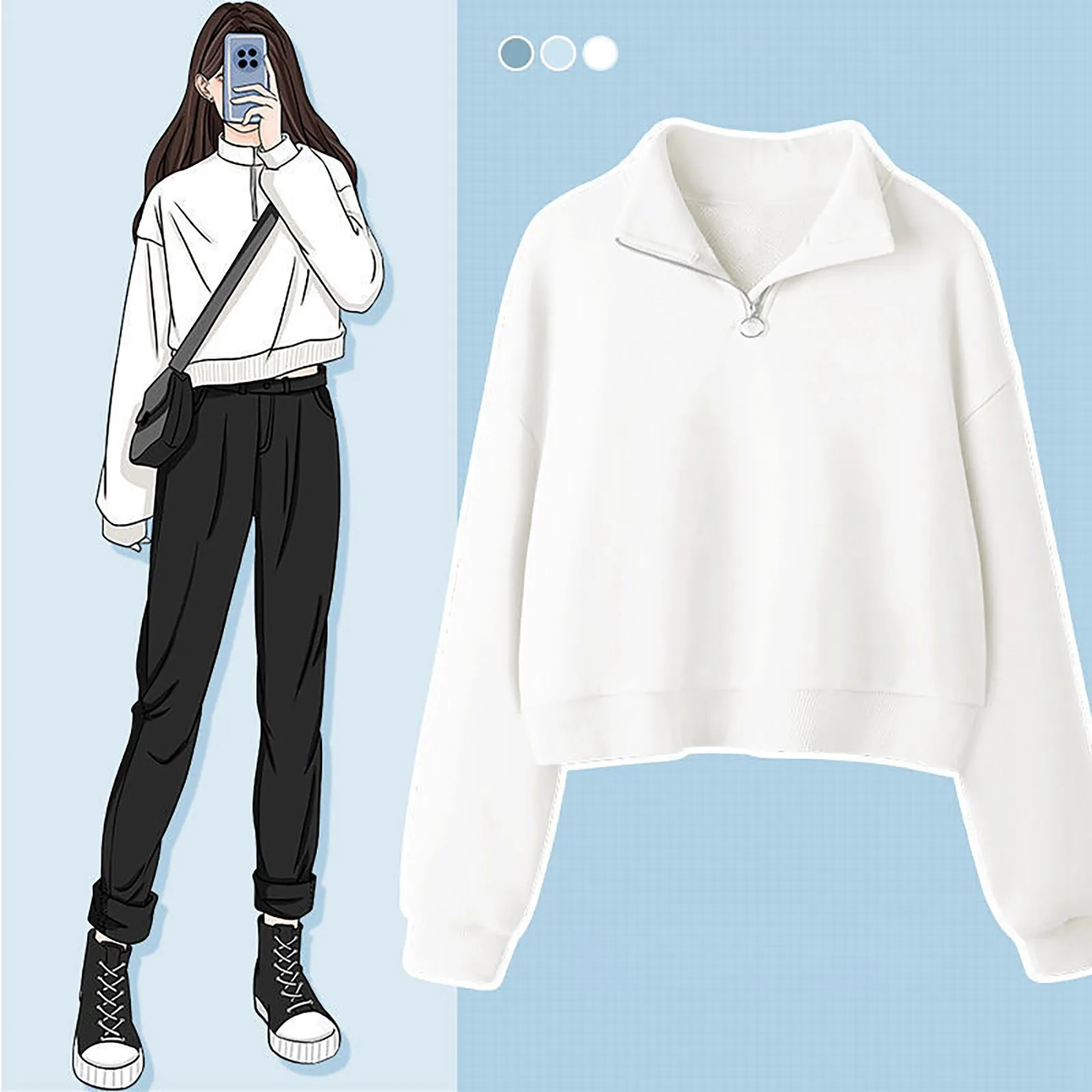 Running Long Sleeve Shirt Women Women's Fashion Half Zipper Slim Top Temperament Round Neck Long Sleeve Dog Mom Sweatshirt Women
Running Long Sleeve Shirt Women Women's Fashion Half Zipper Slim Top Temperament Round Neck Long Sleeve Dog Mom Sweatshirt Women