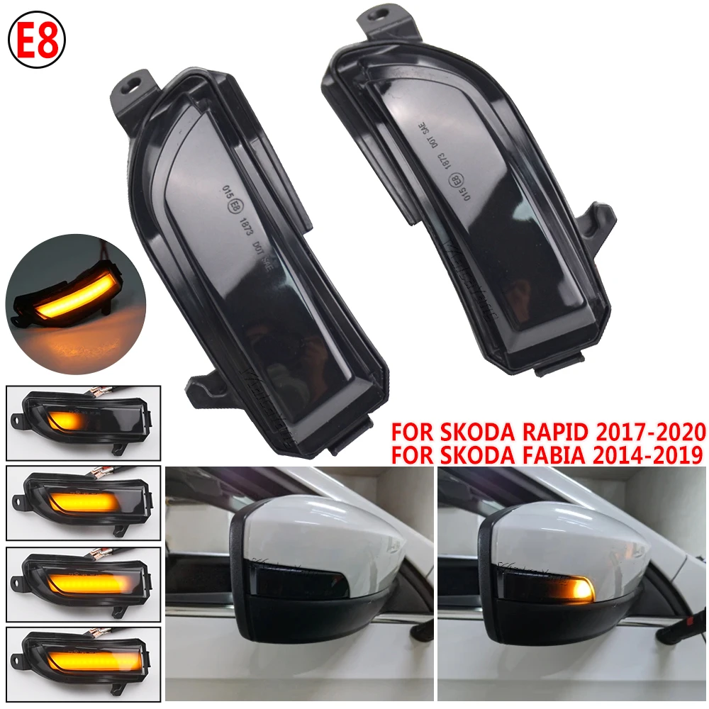 Для Skoda Fabia 2014 2015 2016 2017 2018 2019 динамический светодиодный указатель поворота, мигалка, зеркало, мигалка для Rapid 2017 2018 2019 2020
Для Skoda Fabia 2014 2015 2016 2017 2018 2019 динамический светодиодный указатель поворота, мигалка, зеркало, мигалка для Rapid 2017 2018 2019 2020
