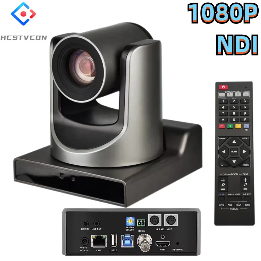NDI 1080P Conference PTZ Camera 60/50fps 12/20/30X HDMI USB SDI LAN Ai Tracking for Youtube Skype Live Stream Church Broadcast 
NDI 1080P Conference PTZ Camera 60/50fps 12/20/30X HDMI USB SDI LAN Ai Tracking for Youtube Skype Live Stream Church Broadcast