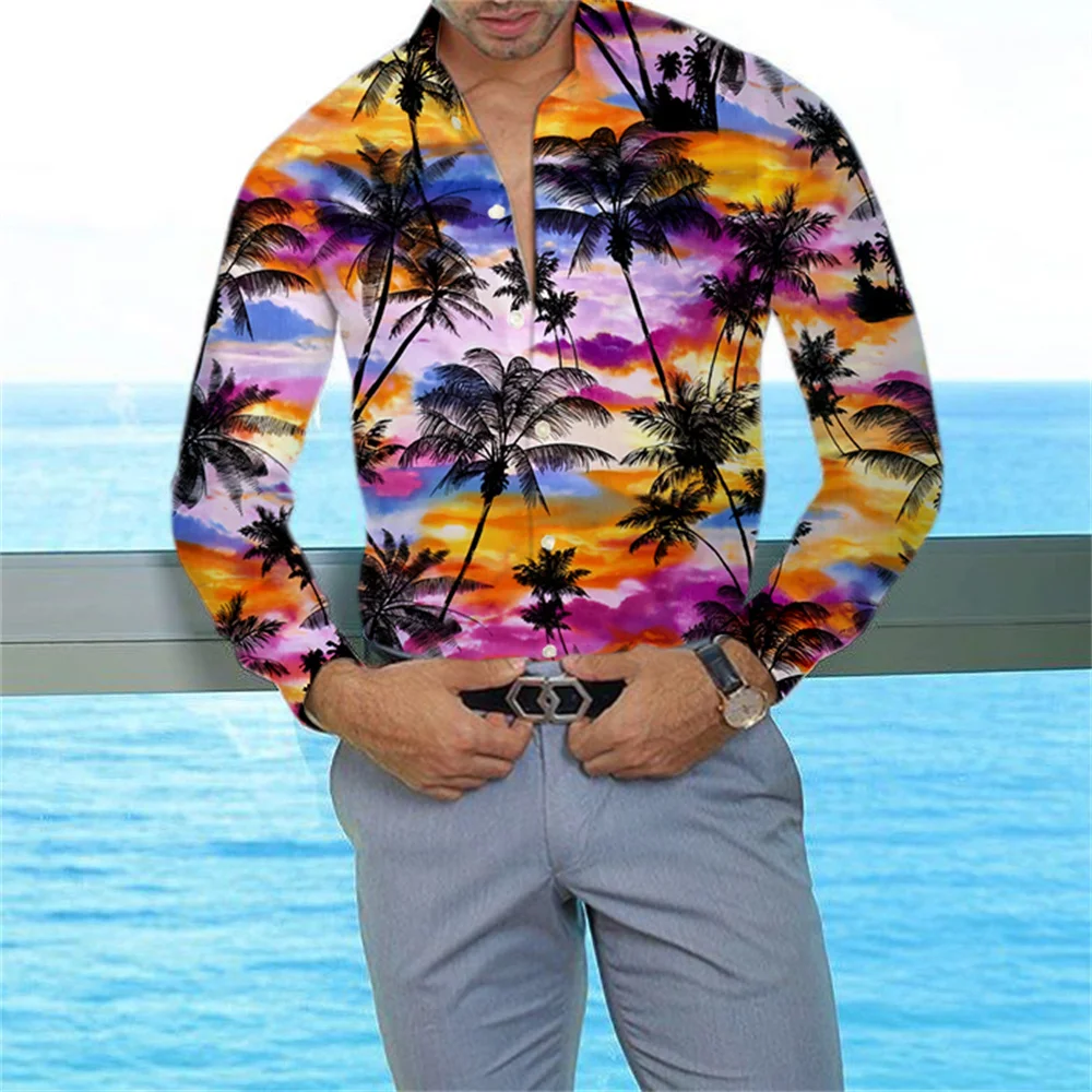 Fashion Cool Coconut Tree 3d Digital Printing Men's Shirts 2022 Spring Autumn New Casual Luxury Long Sleeve Top Clothes S-4XL
Fashion Cool Coconut Tree 3d Digital Printing Men's Shirts 2022 Spring Autumn New Casual Luxury Long Sleeve Top Clothes S-4XL
