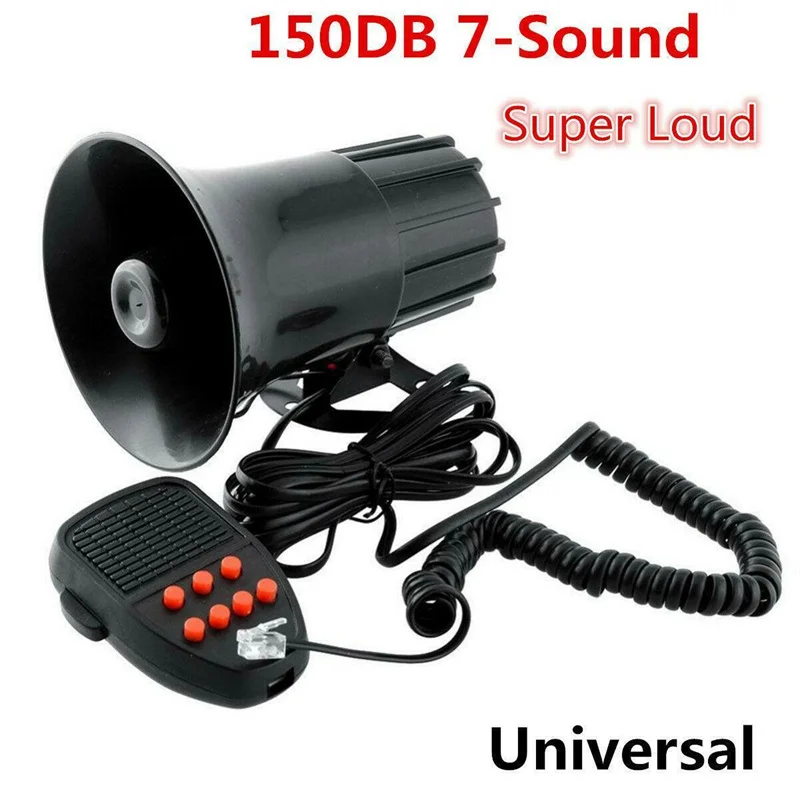 Автомобильная электронная предупреждающая сирена 12 в 100 Вт дБ с 7 звуками, мотоциклетная сигнализация, пожарная система с микрофоном для авт...
Автомобильная электронная предупреждающая сирена 12 в 100 Вт дБ с 7 звуками, мотоциклетная сигнализация, пожарная система с микрофоном для авт...