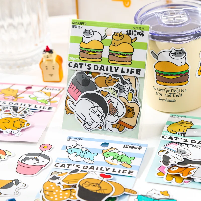 20sets/1lot Kawaii Stationery Stickers cat's daily life Decorative Mobile Scrapbook Stickers Crfat Stickers for Scrapbooking
20sets/1lot Kawaii Stationery Stickers cat's daily life Decorative Mobile Scrapbook Stickers Crfat Stickers for Scrapbooking