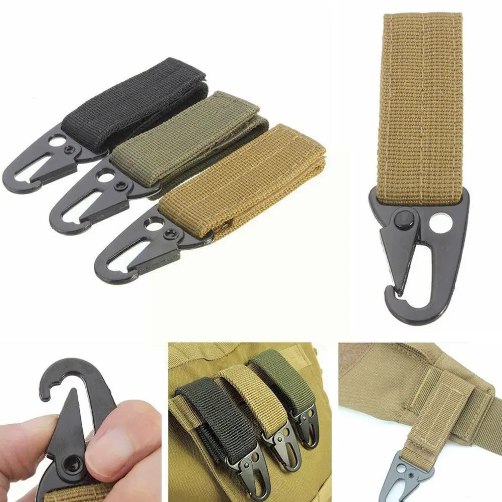 Tactical Carabiner Backpack Hooks Olecranon Molle Hook Nylon Survival Gear Clasp Clothing Keychain Accessories Hunting Outd F5h6
Tactical Carabiner Backpack Hooks Olecranon Molle Hook Nylon Survival Gear Clasp Clothing Keychain Accessories Hunting Outd F5h6
