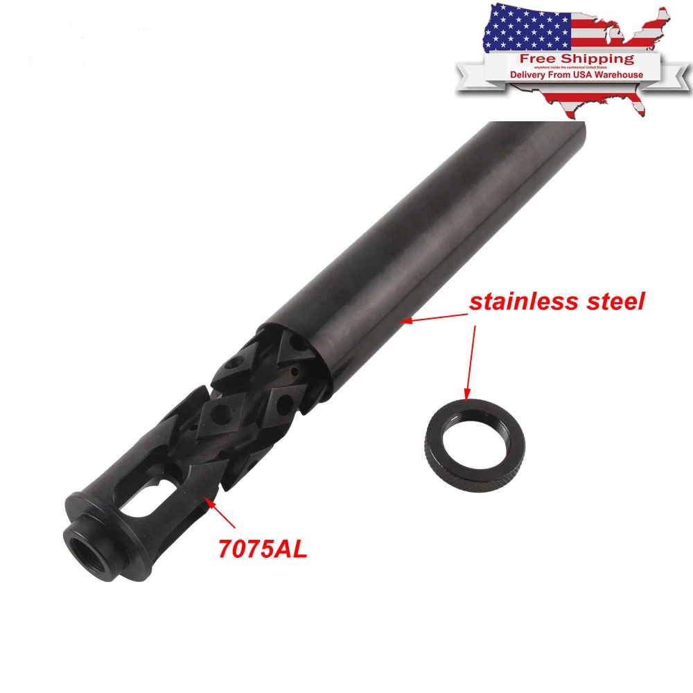 8''L 1.48''OD 7075 Aluminum end cap 1/2x28 or 5/8x24 Single Monocore Stainless steel tube Solvent Cleaning Tube for Oil Catching
8''L 1.48''OD 7075 Aluminum end cap 1/2x28 or 5/8x24 Single Monocore Stainless steel tube Solvent Cleaning Tube for Oil Catching