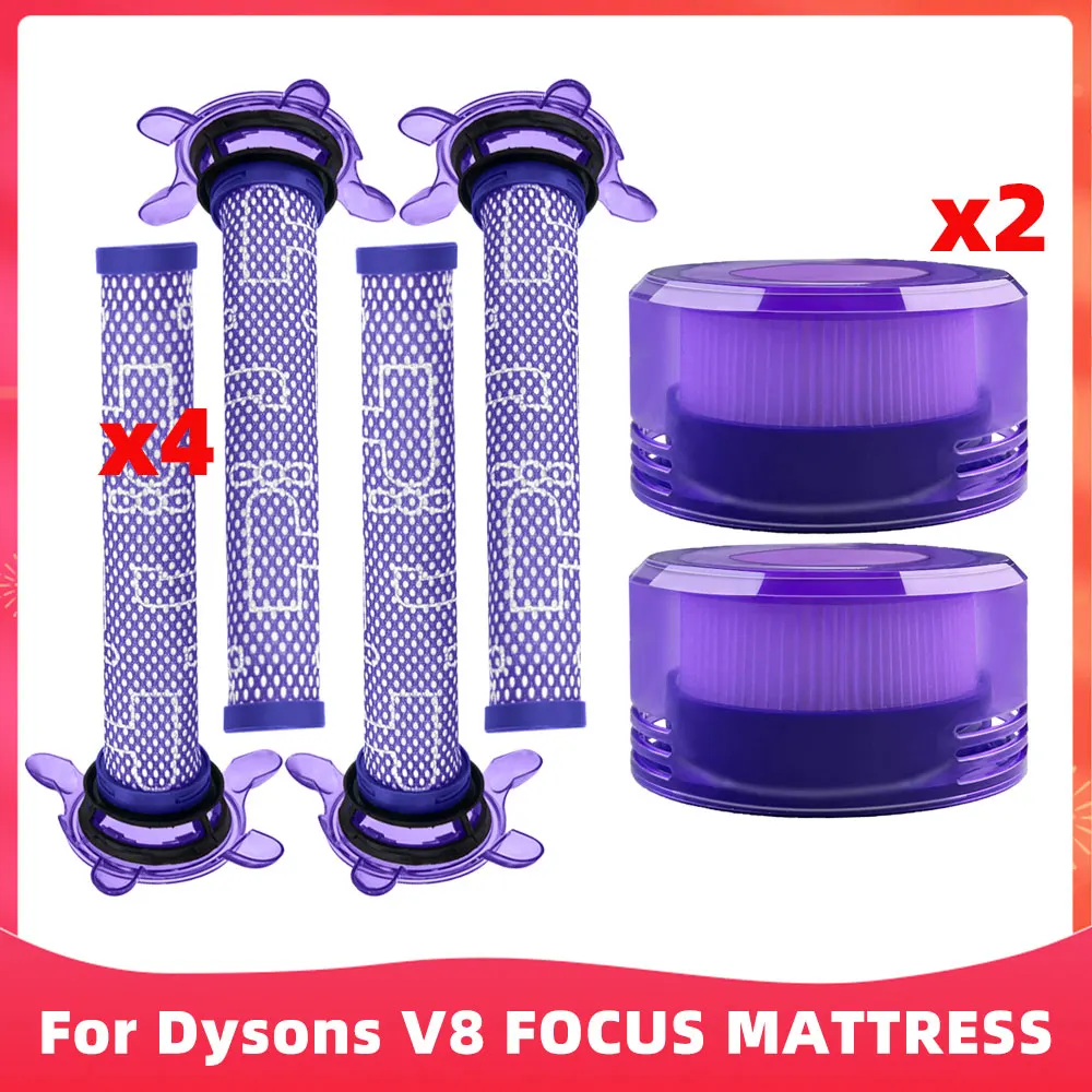 Подходит для ( Dyson V8 FOCUS MATTRESS ) Предварительный и выходной фильтр Запасные части для пылесоса
Подходит для ( Dyson V8 FOCUS MATTRESS ) Предварительный и выходной фильтр Запасные части для пылесоса
