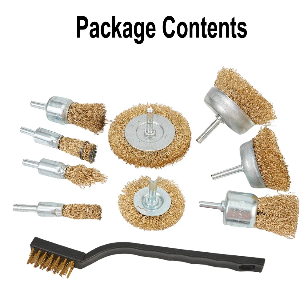 Parts Portable Practical Premium Accessories Durable High Quality Useful Brass Wire Brush Disc For Drill Round
Parts Portable Practical Premium Accessories Durable High Quality Useful Brass Wire Brush Disc For Drill Round