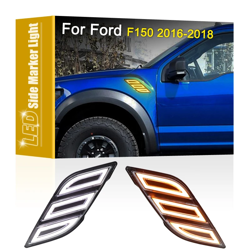 2 шт., Светодиодные Габаритные огни для Ford Raptor F150 2016-2018
2 шт., Светодиодные Габаритные огни для Ford Raptor F150 2016-2018