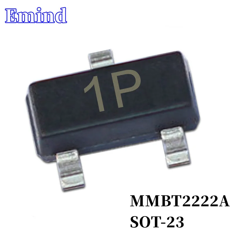 100/200/300Pcs MMBT2222A SMD Transistor Footprint SOT-23 Silkscreen 1P Type NPN 40V/150mA Bipolar Amplifier Transistor
100/200/300Pcs MMBT2222A SMD Transistor Footprint SOT-23 Silkscreen 1P Type NPN 40V/150mA Bipolar Amplifier Transistor